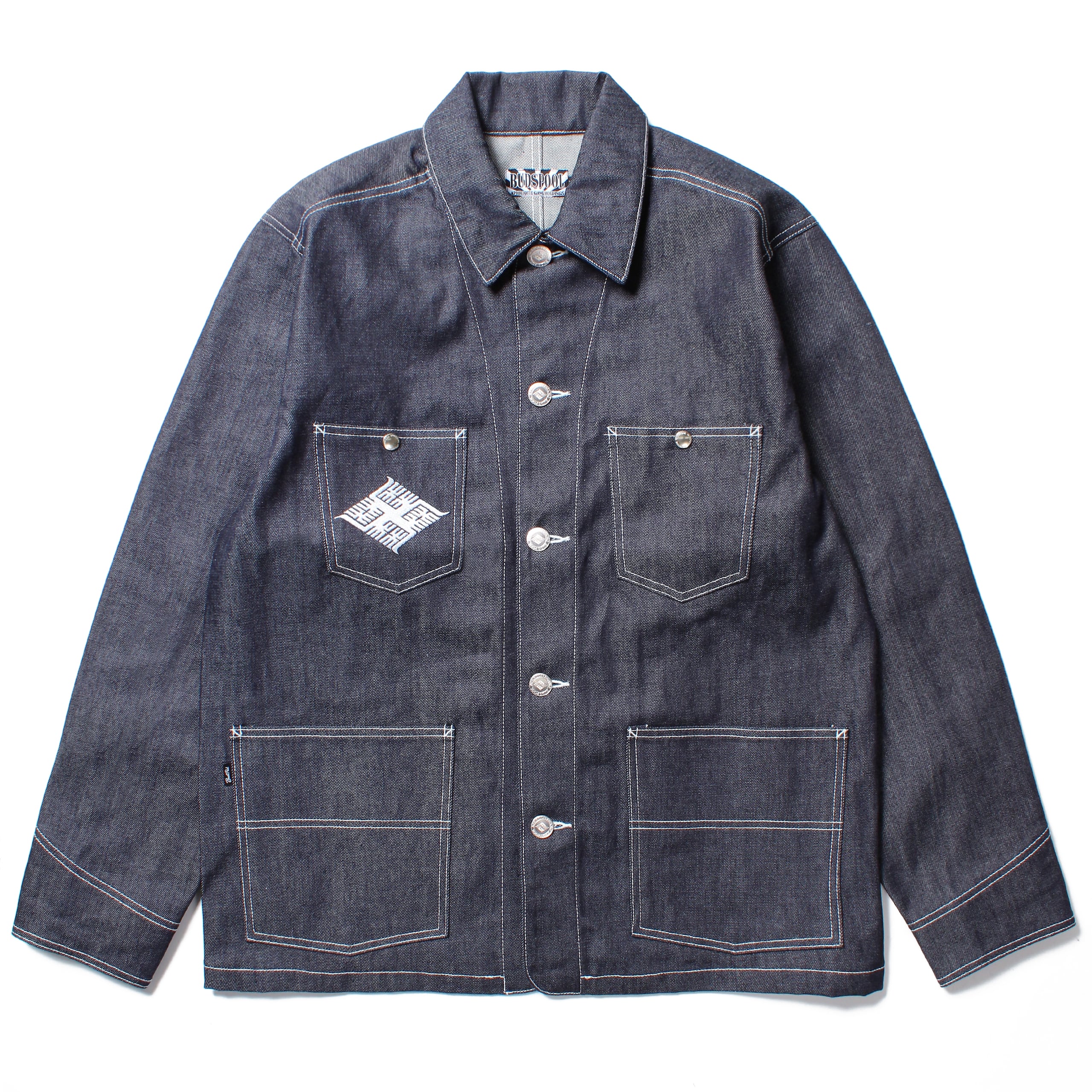 麻LOGO DENIM JACKET | APHRODITEGANG HOLDINGS