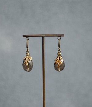 Fruit / earrings - Smoky quartz