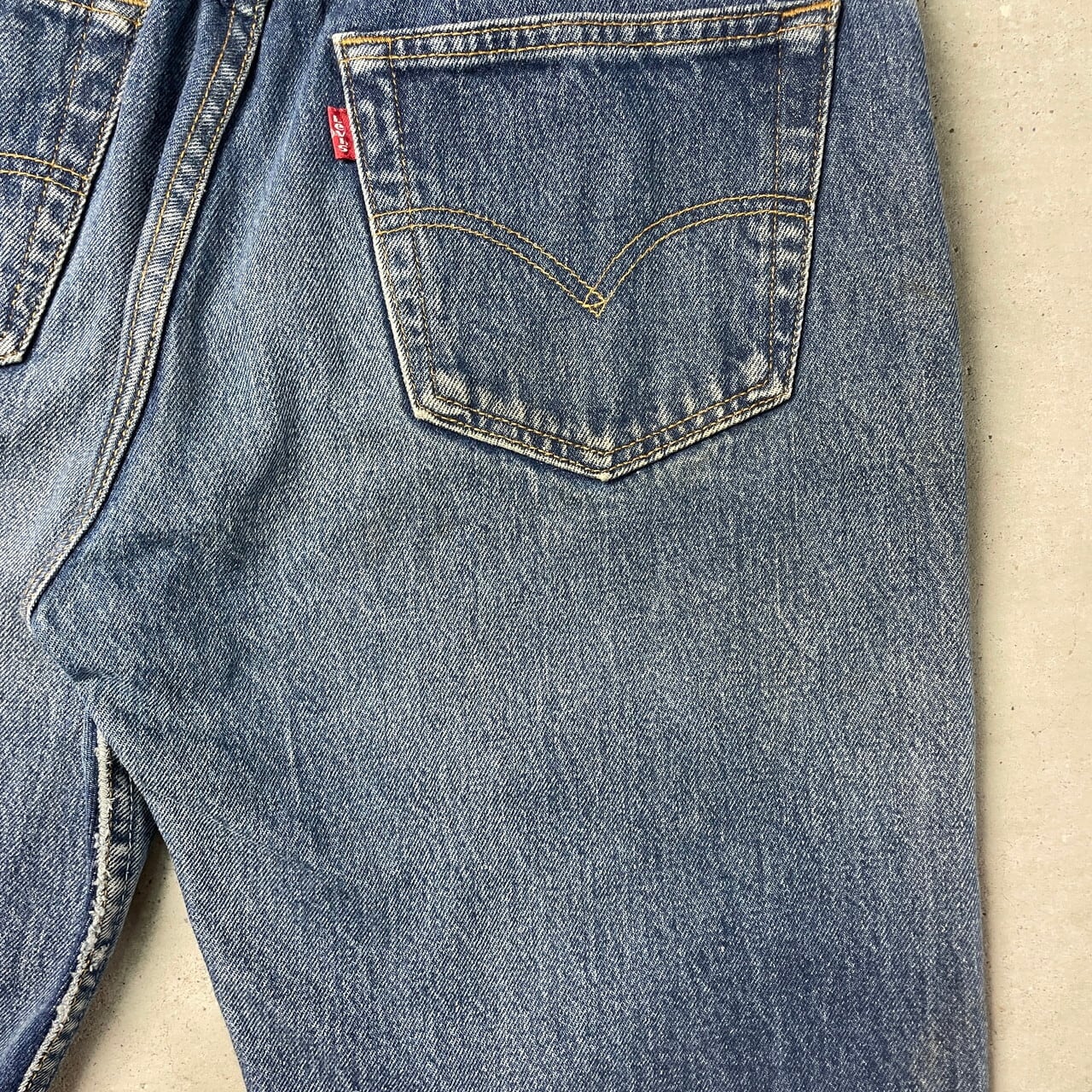 90年代 フランス製 Levi's ユーロリーバイス 501 ストレートデニム