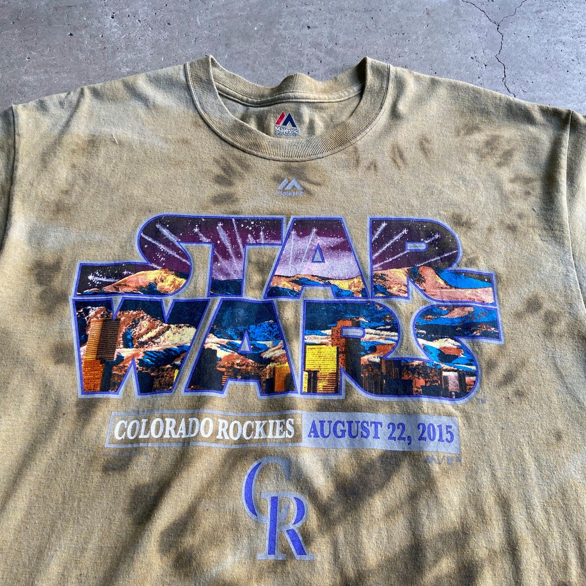 STAR WARS スターウォーズ MLB COLORADO ROCKIES ベースボールチーム 