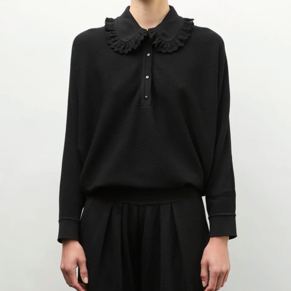 molli FONTAINE TOP DEEP BLACK