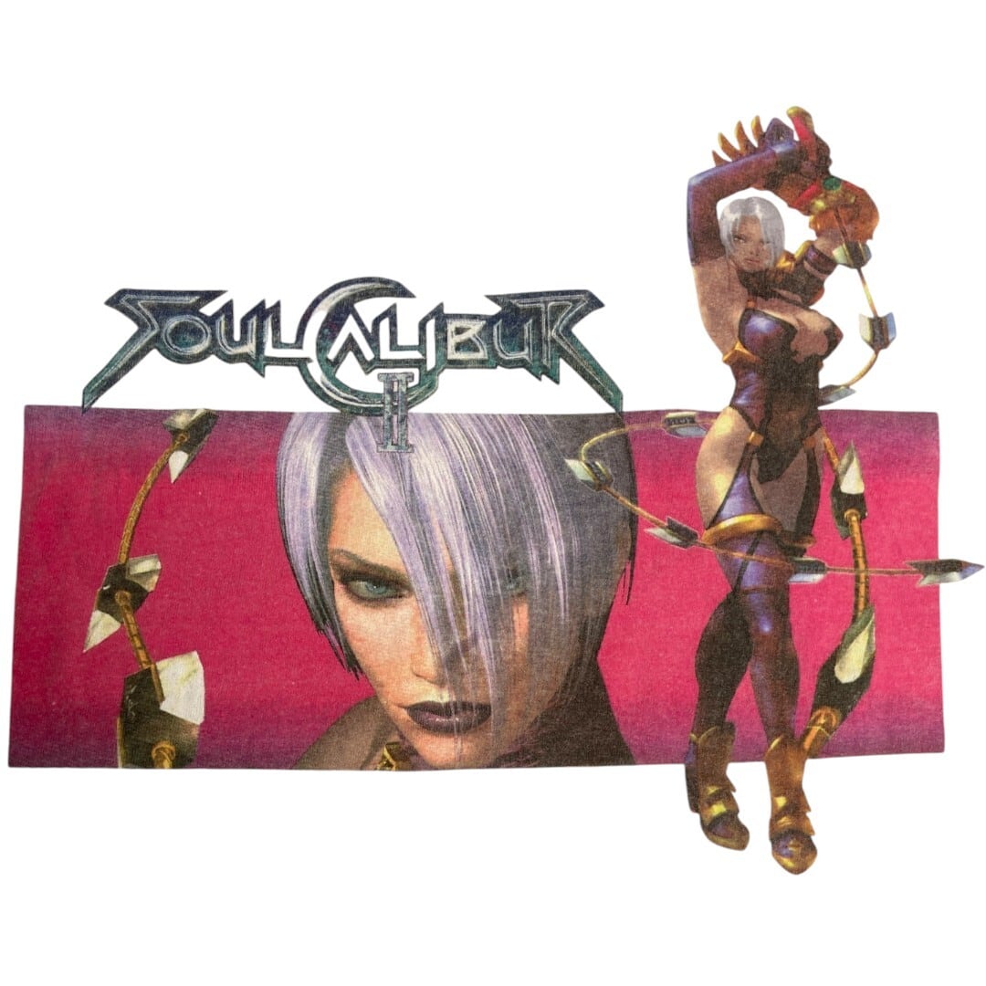 非売品★SOULCALIBUR II　ソウルキャリバー2 B2サイズポスター Soul Calibur II 2 Framed Print Ad/poster Official PS2 Xbox