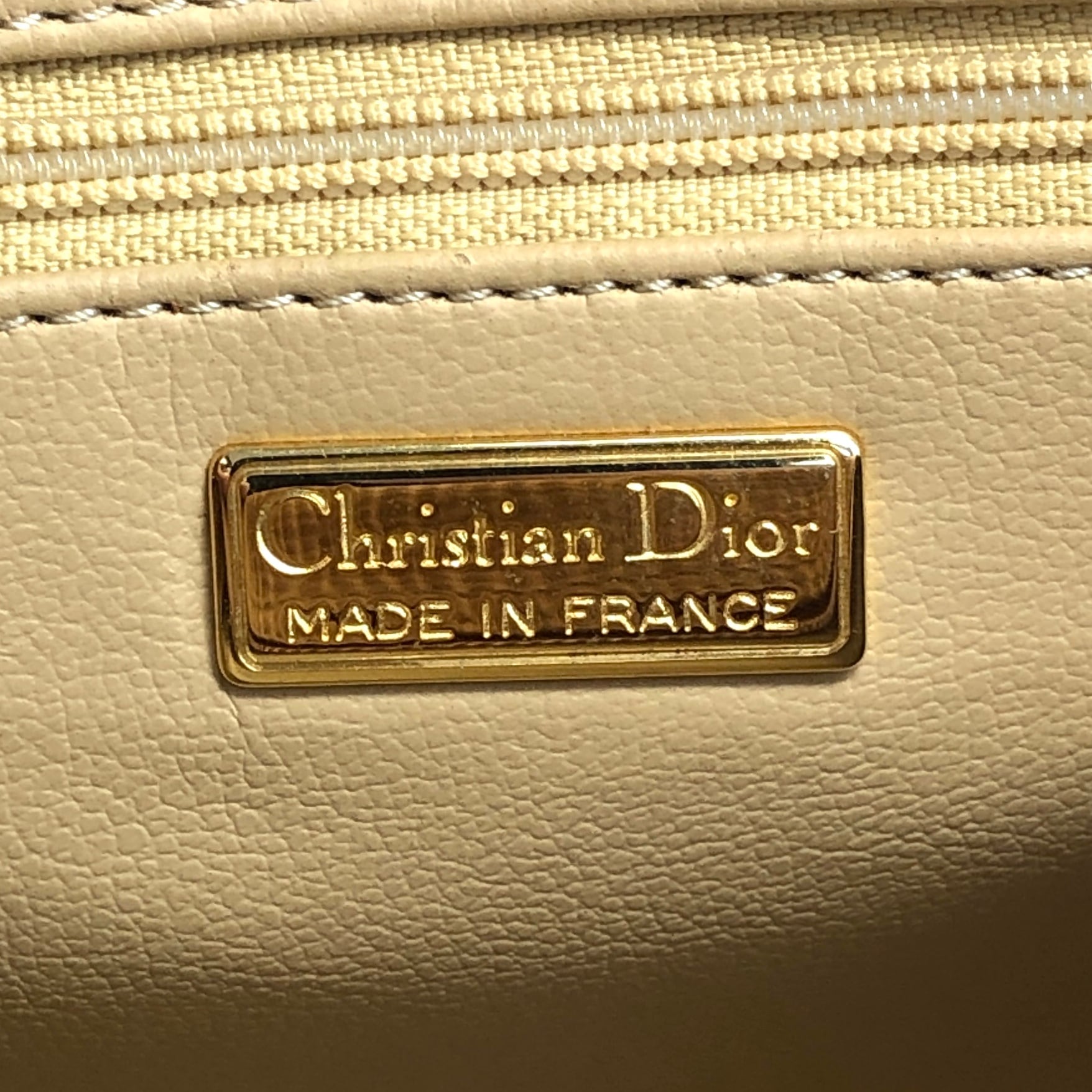 ★Christian Dior  クリスチャン ディオール   ショルダーバッグ キャメル ロゴ オーバル レザー  vnnr4u Christian Dior クリスチャン ディオール ショルダーバッグ キャメル