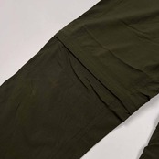 2WAY Columbia コロンビア OMNI-SHIELD ストレッチ クライミング パンツ & ショートパンツ ショーツ S /カーキ系/ベルト付き/アウトドア