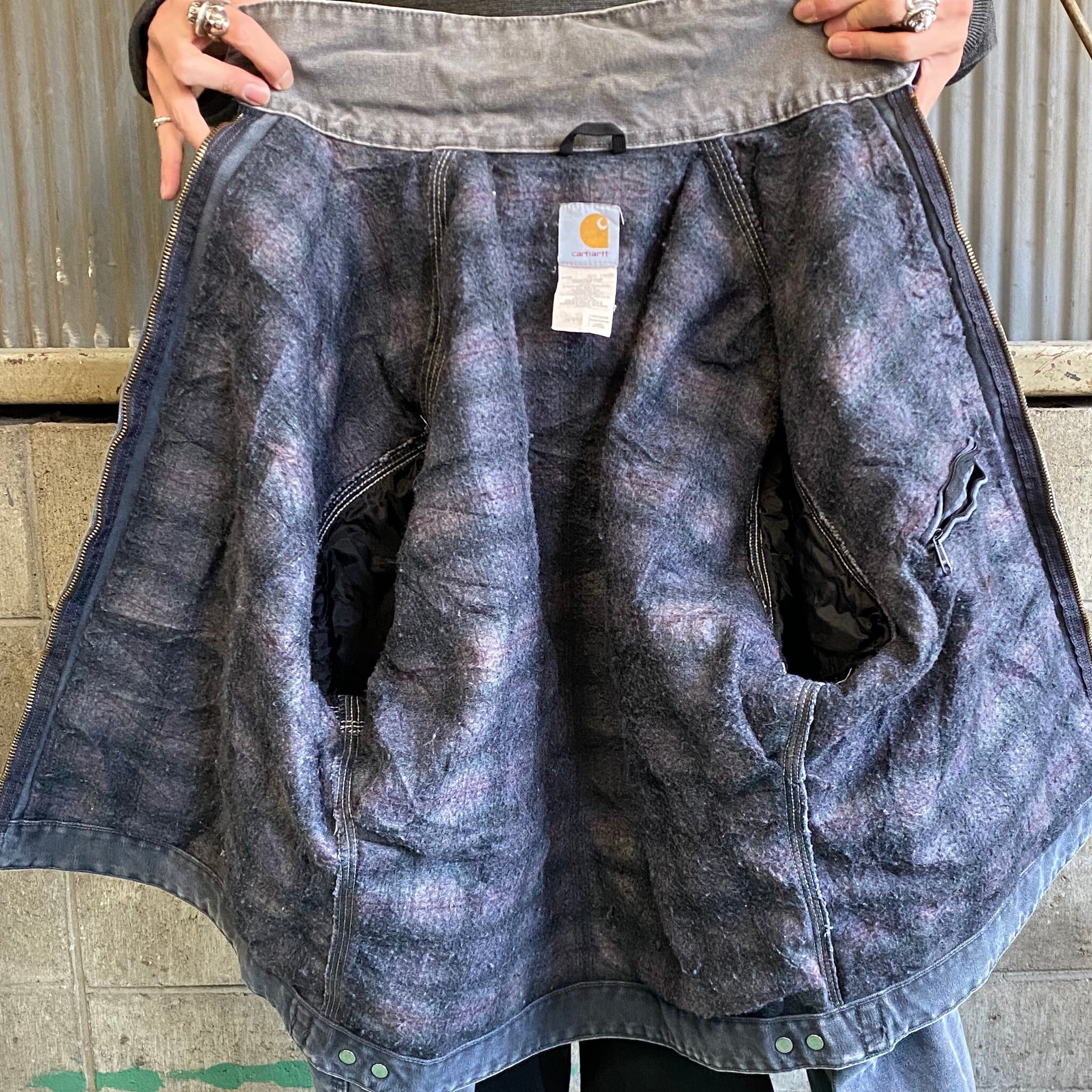USA製 Carhartt カーハート デトロイトジャケット メンズL 古着 ダック 