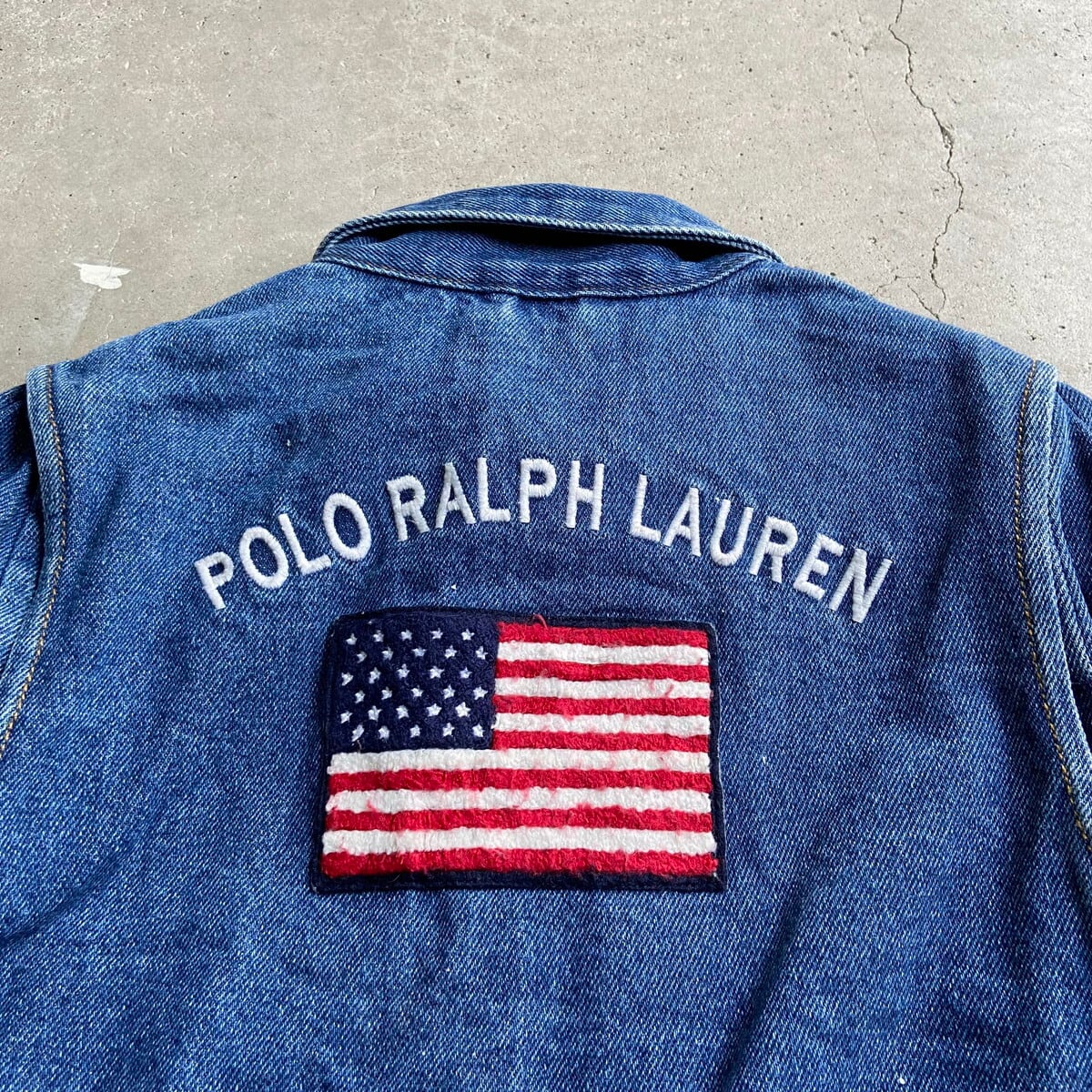 キッズ】POLO SPORT Ralph Lauren ラルフローレン バック刺繍 星条旗