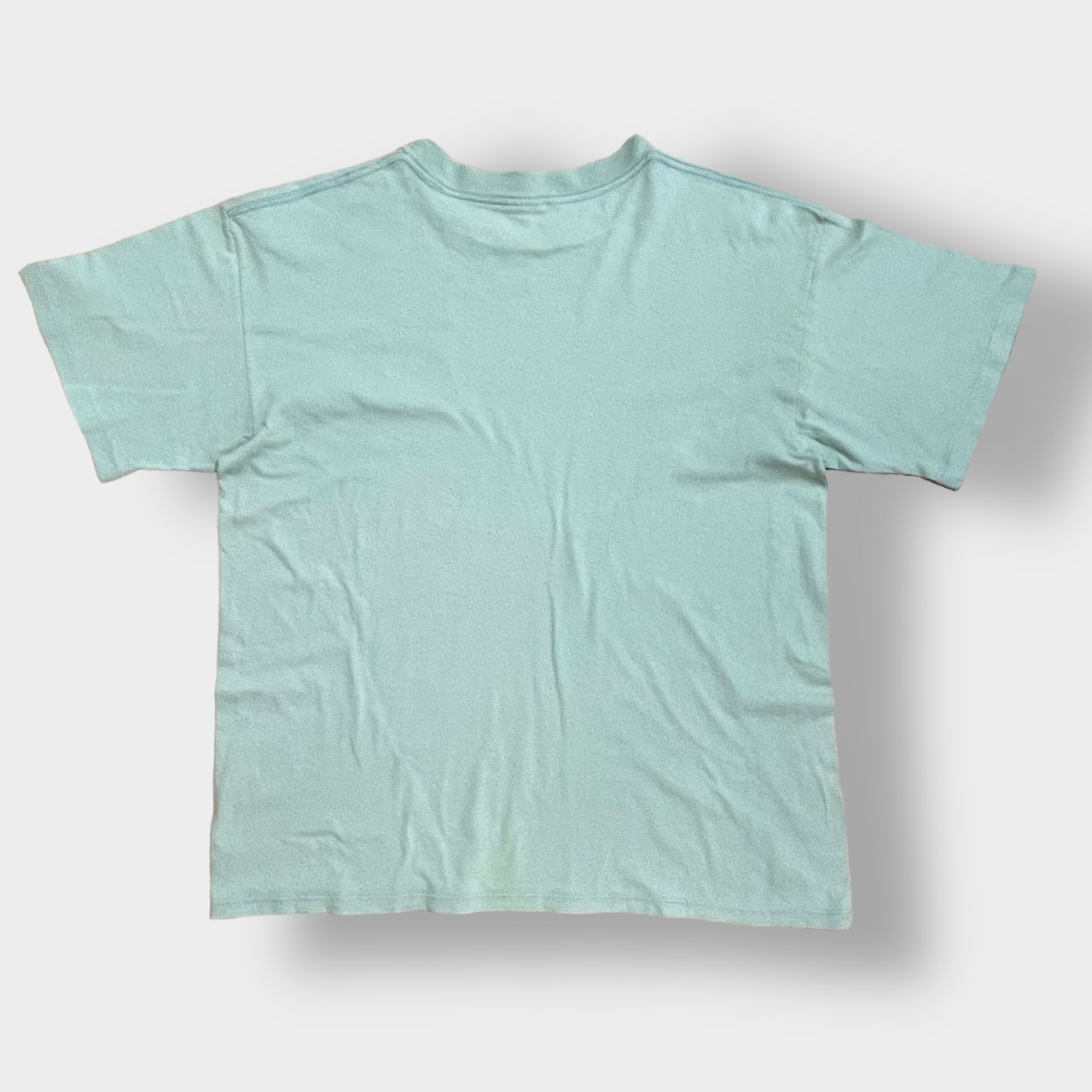 【H.L. MILLER】90s USA製 Tシャツ HAWAII 刺繍ロゴ ワンポイント シングルステッチ ミント 半袖 夏物 US古着