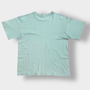 【H.L. MILLER】90s USA製 Tシャツ HAWAII 刺繍ロゴ ワンポイント シングルステッチ ミント 半袖 夏物 US古着