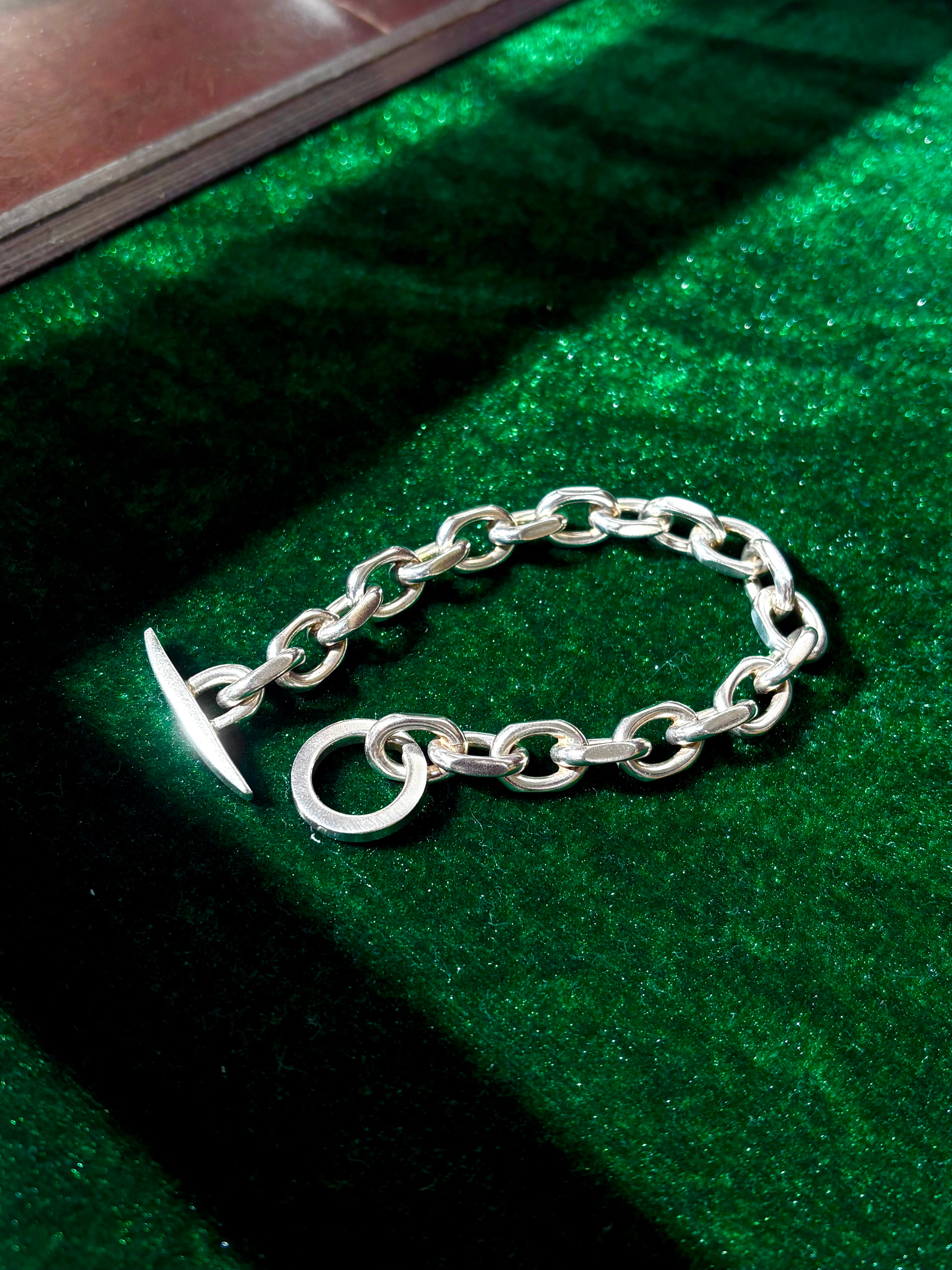 Danish Anchor Chain Bracelet -Randers Sølvvarefabrik-