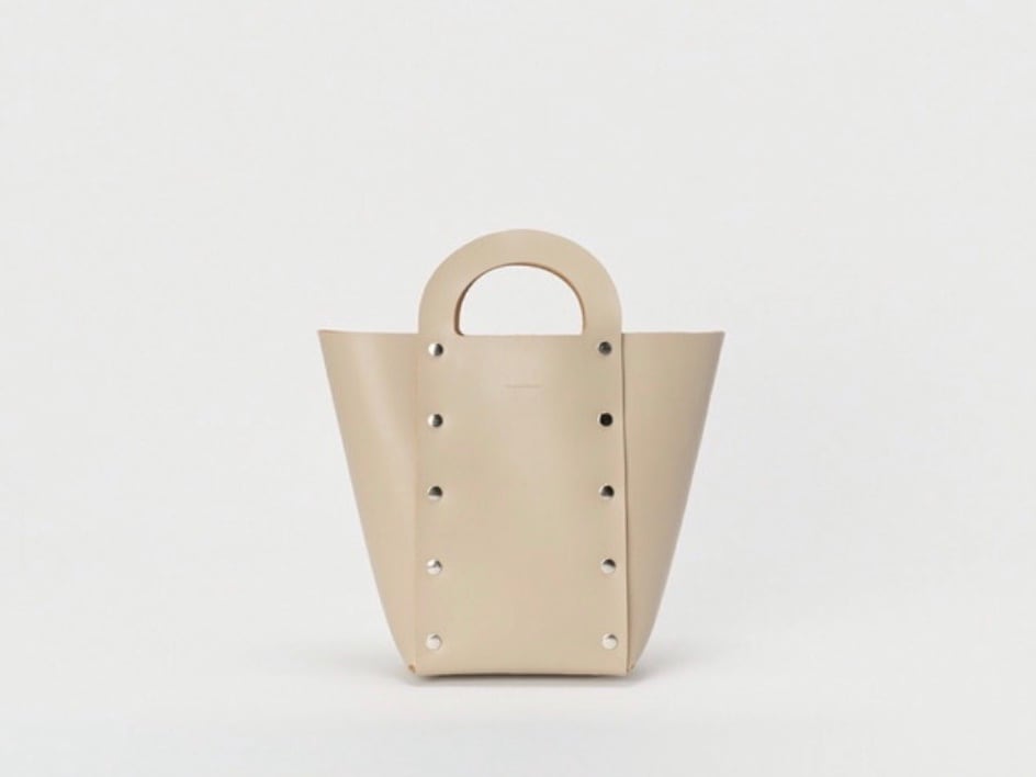 Hender scheme “ assemble daikei hand bag M “ beige | Lapel online store  powered by BASE