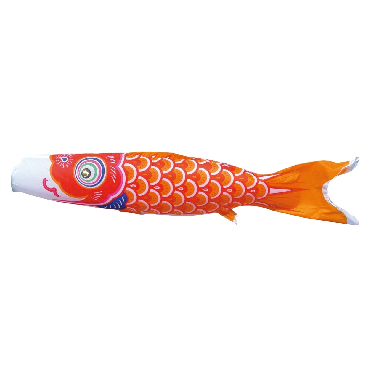 友禅鯉 橙 1M 単品販売（徳永鯉のぼり） | 人形とおもちゃのキャッツ