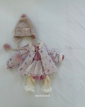 mien bloom B［取寄］knit sharala suit 26winter