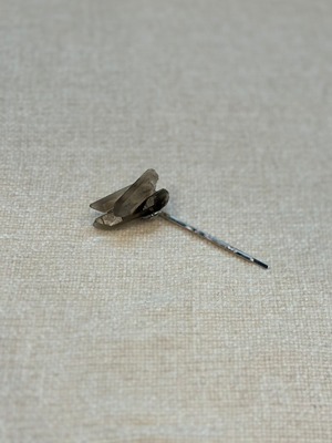 smoky quartz hairpin