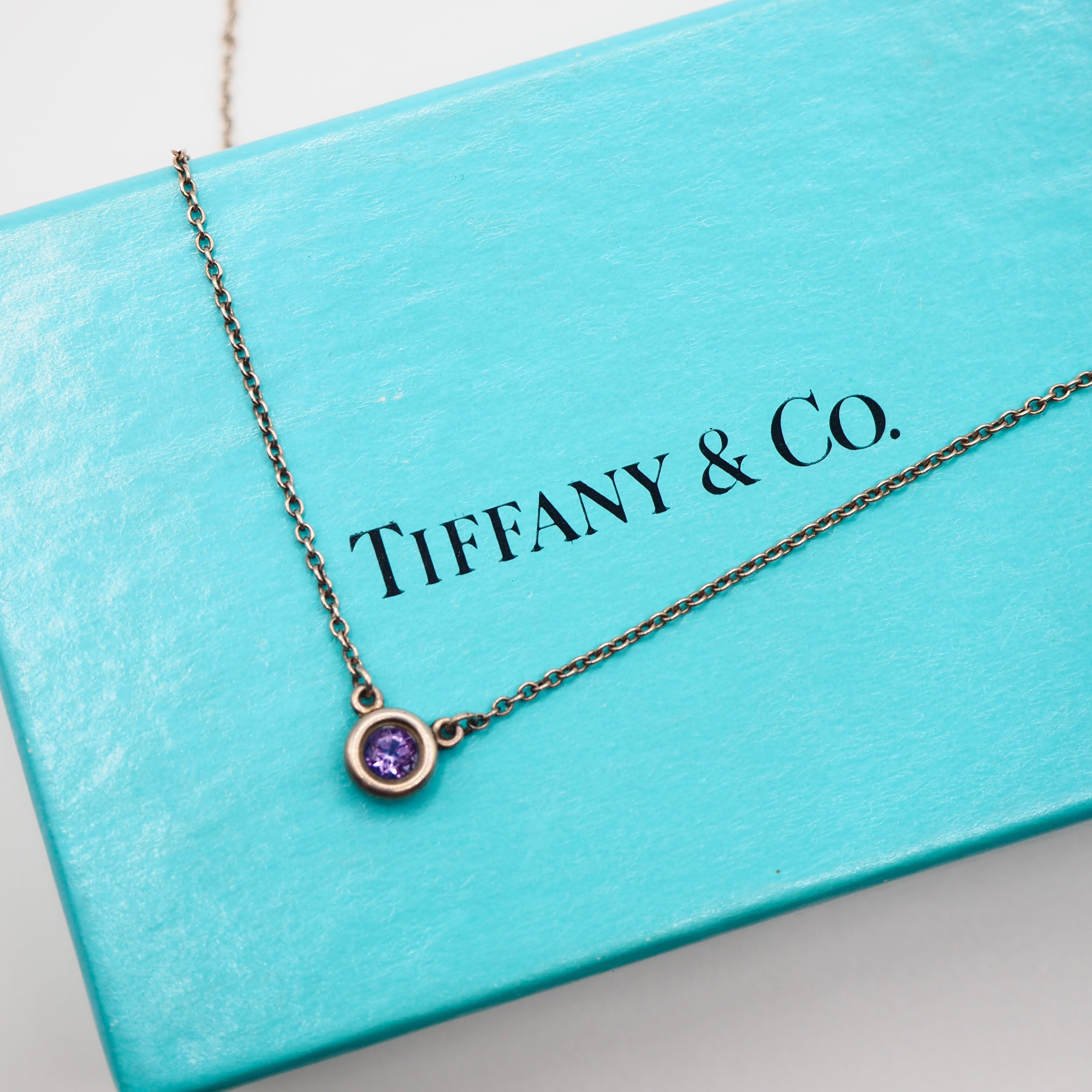 Tiffany&Co. エルサペレッティ カラー バイザヤード アメジスト 