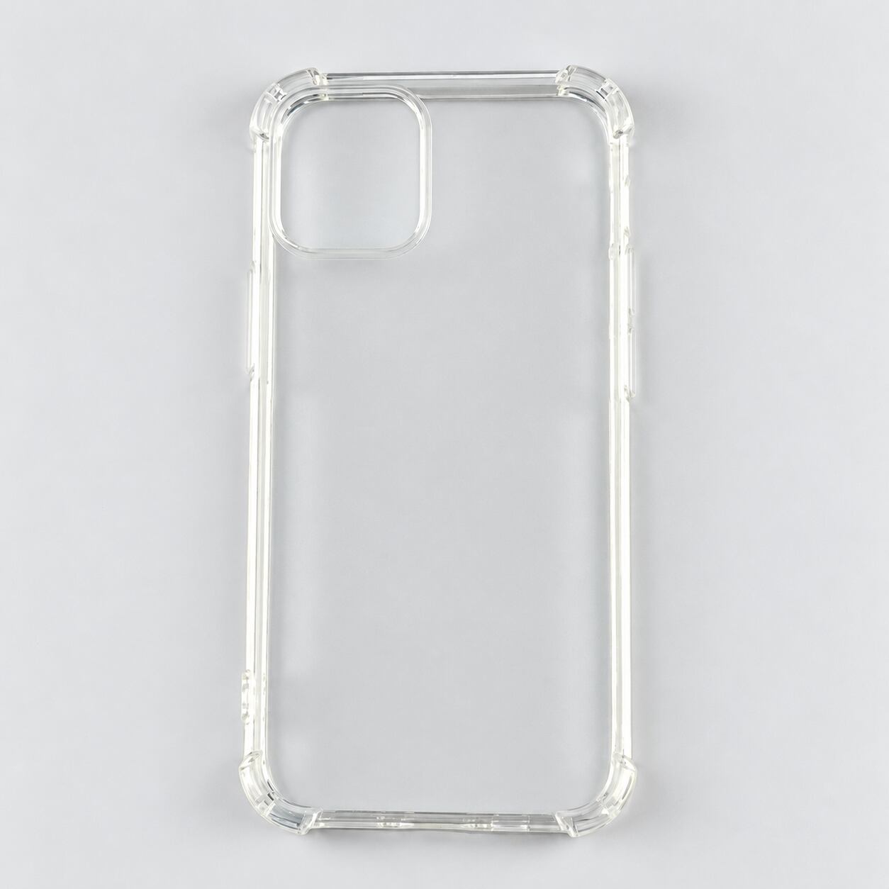 iPhone 12 mini ソフトケース TPU クリア ドット加工 ストラップホール付 精密設計 iPhoneケース