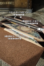 【TW-002】trucker  wallet 3層