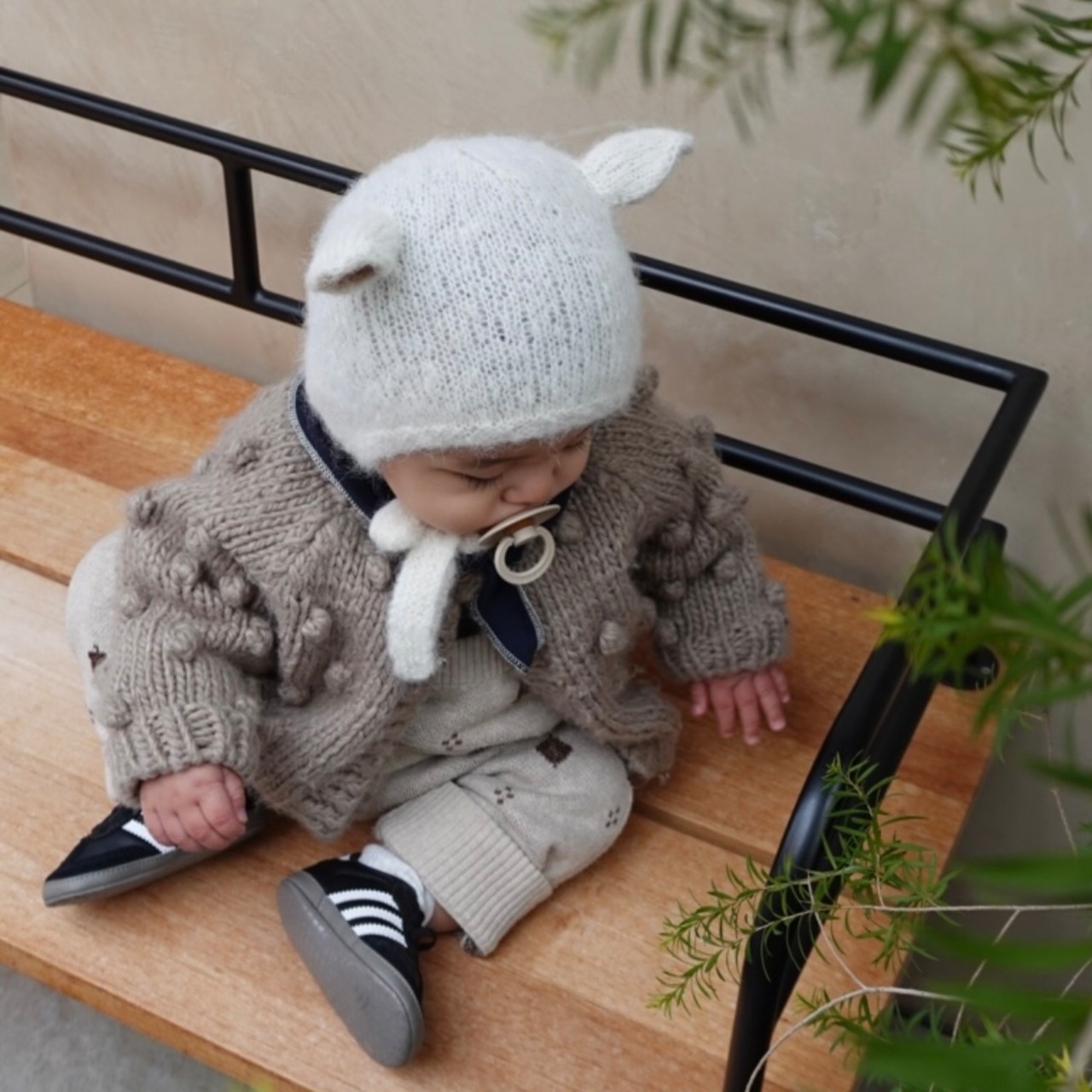 【即納】GANG OF KIDS / FAIRY BONNET ALPACA & SILK