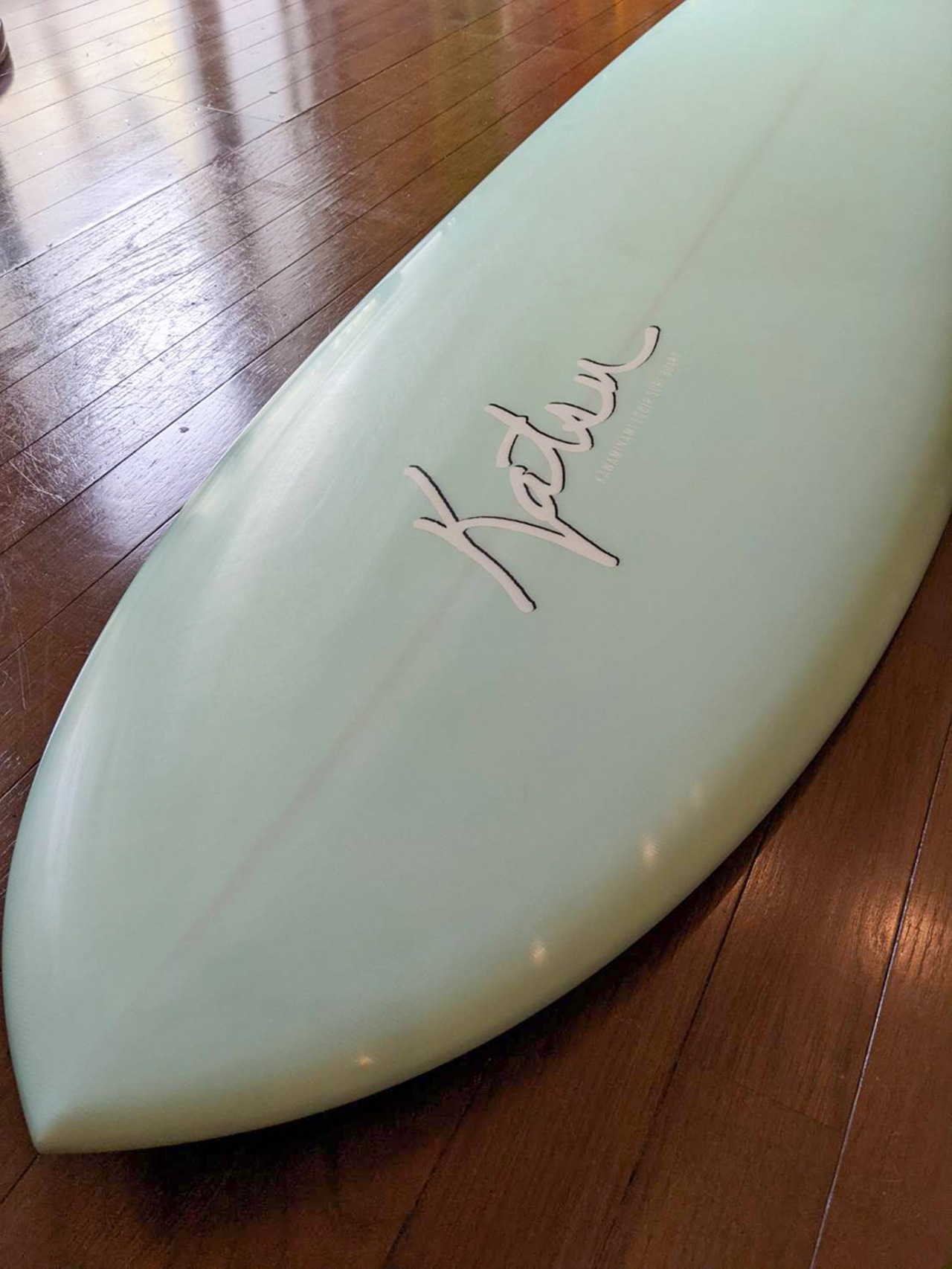 KatsuKawaminami Surfboards “ OKIDOKI ‘7’7"  Trifin  !!【商談中】