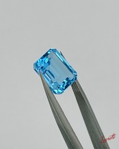 Natural Blue Topaz 6.35ct Loose Gemstone｜天然ブルートパーズ 6.35ct ルース【LE-0055】