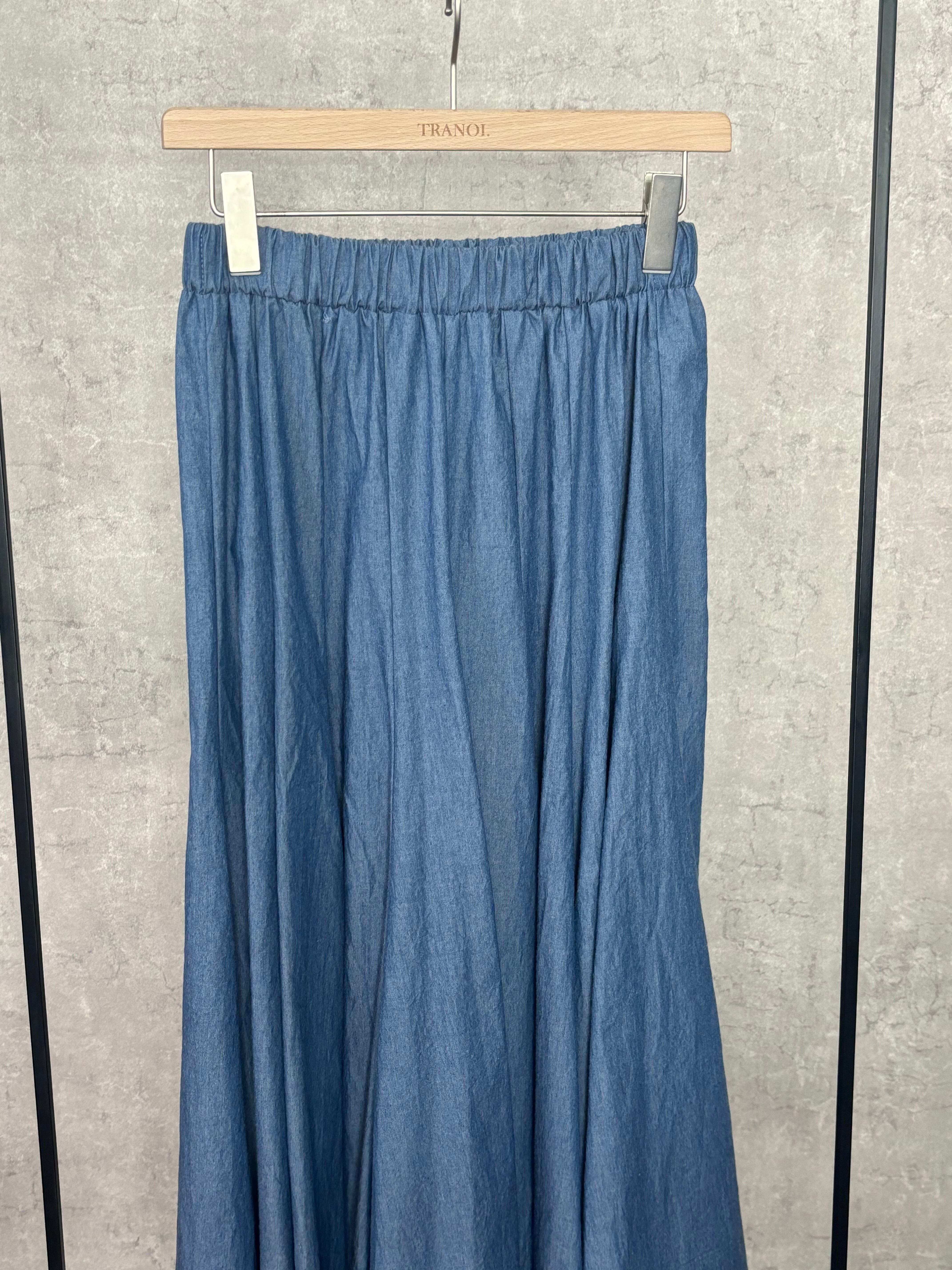サーキュラーデニムスカート 182R512 | TRANOI.offical STORE