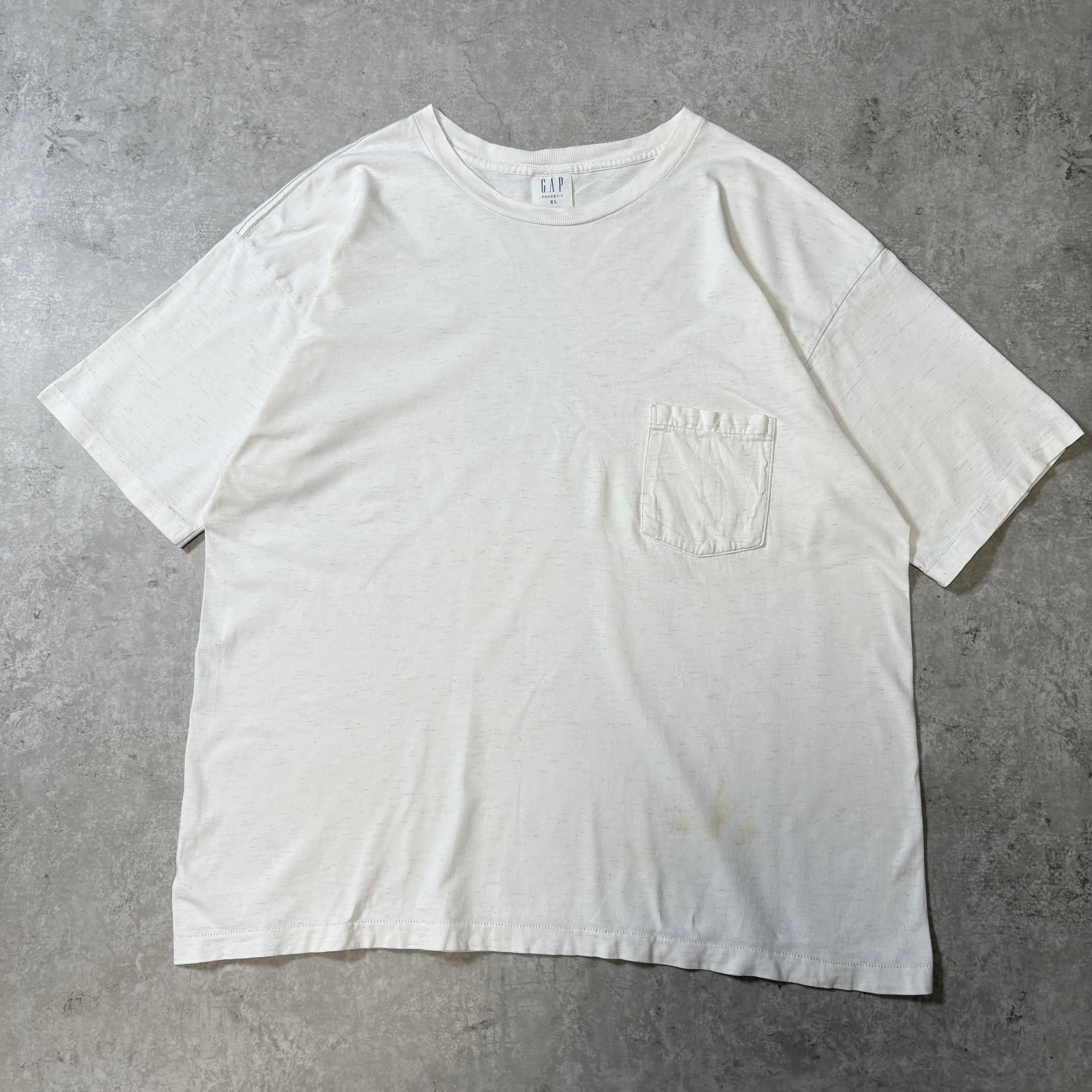 1990s "OLD GAP" Pocket T-shirt "Made in USA"