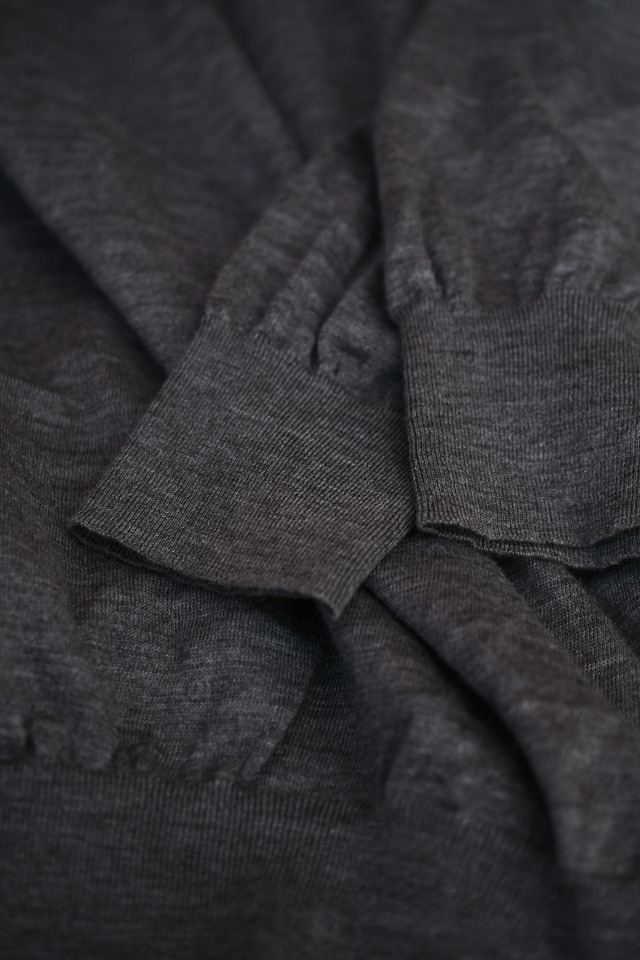 BATONER / CHOMA CREW NECK (GREIGE)