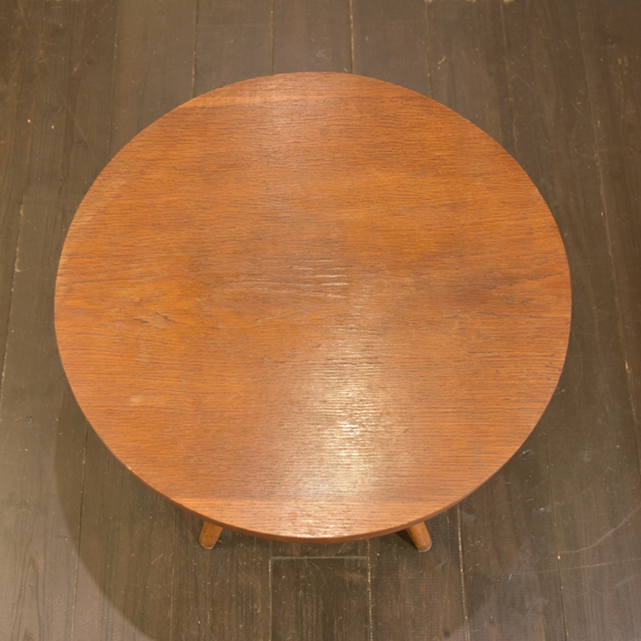 French Round Side Table / フレンチ ラウンド サイドテーブル / 2105H-001
