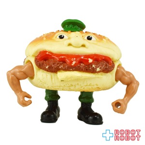 マテル フードファイターズ バーガーダイヤ アクションフィギュア (ハンバーガー)