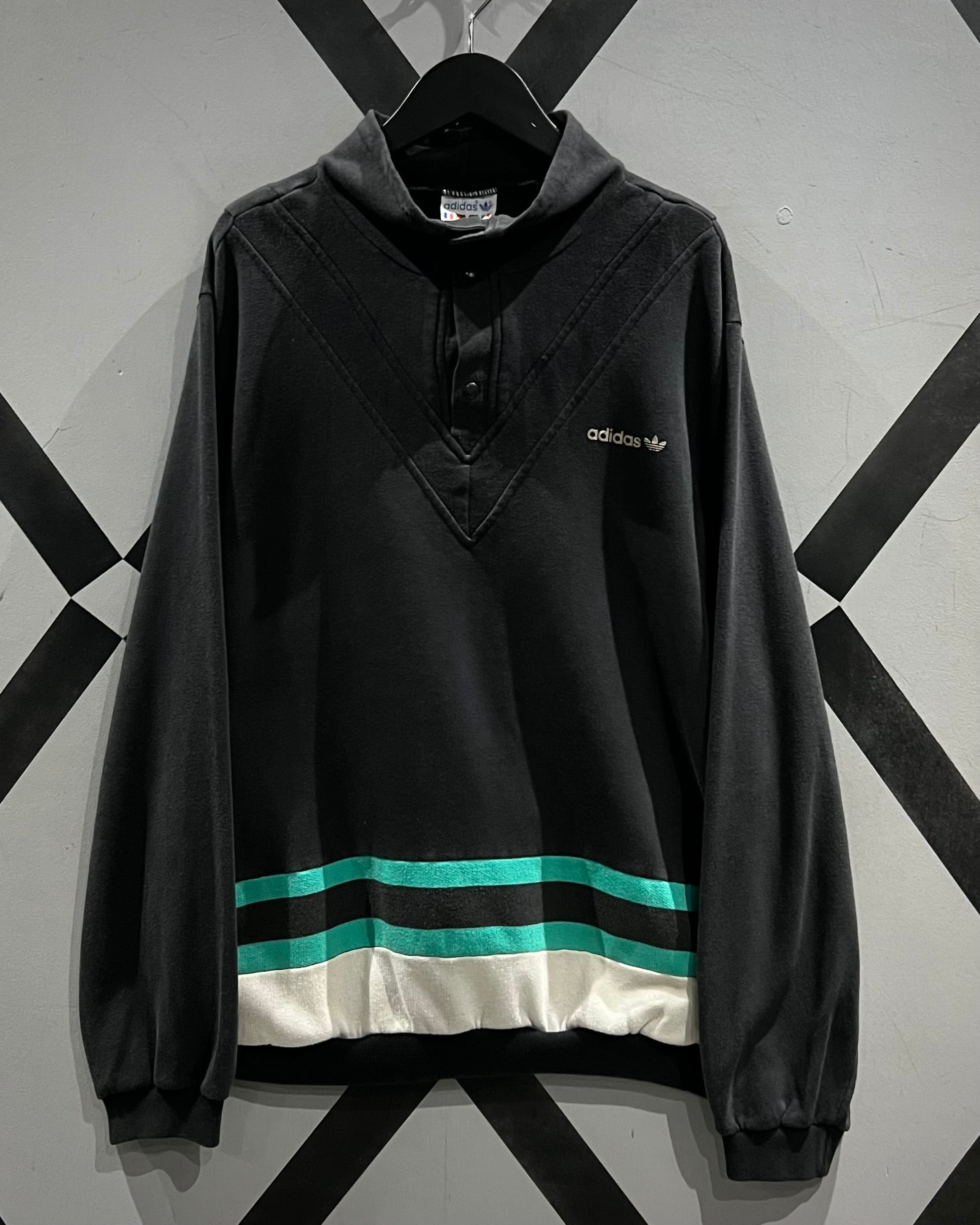 X VINTAGE】70's〜80's “adidas” “VENTEX” French Vintage Loose Sweat