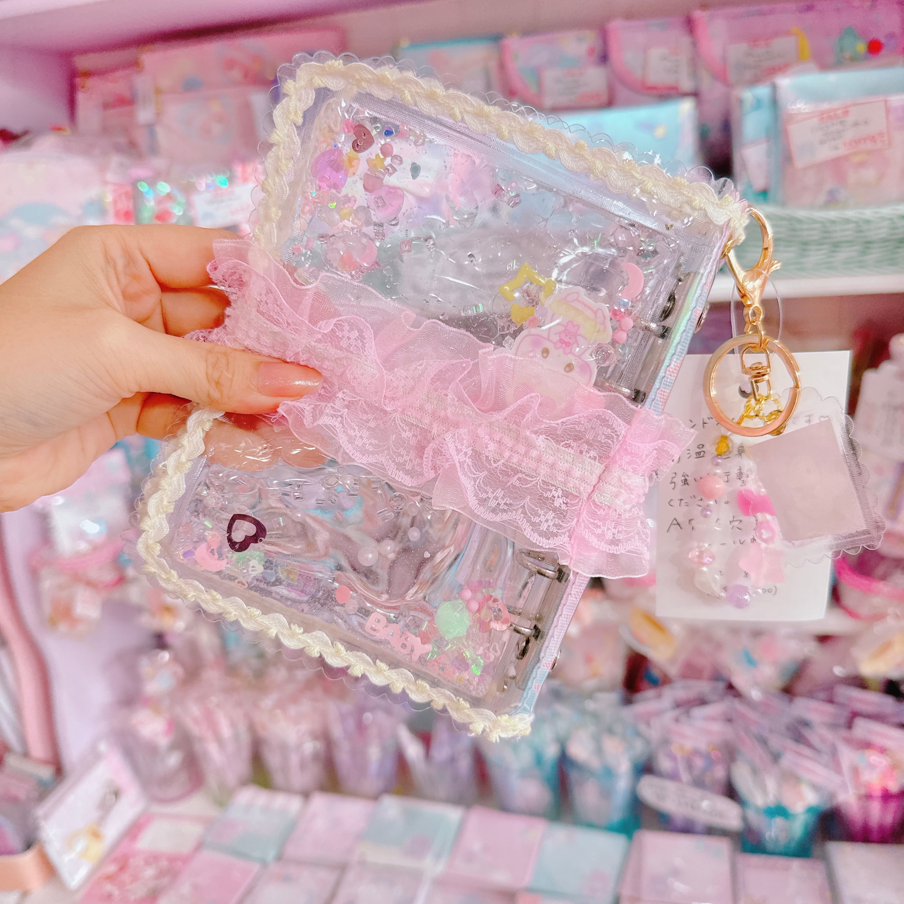 【K2】81-7ウォーターA7シール帳（６穴）