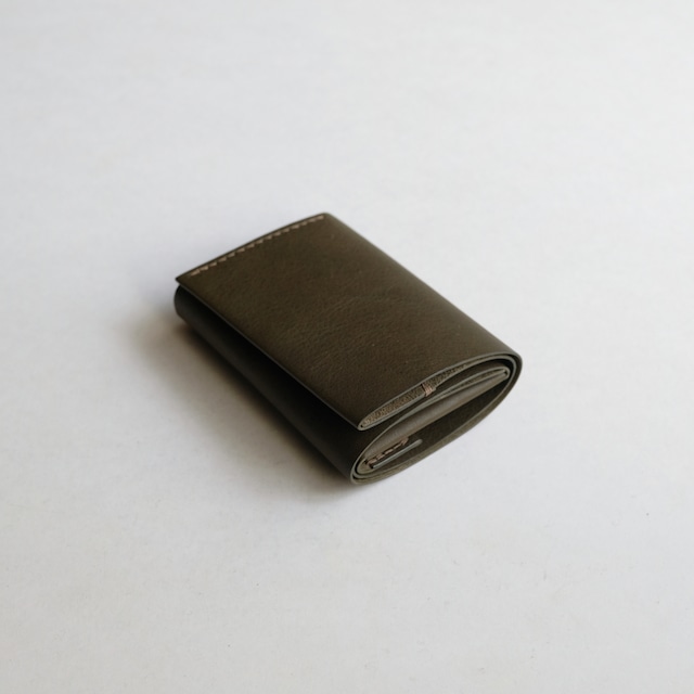 compact wallet / 三つ折り財布 - gri - minerva