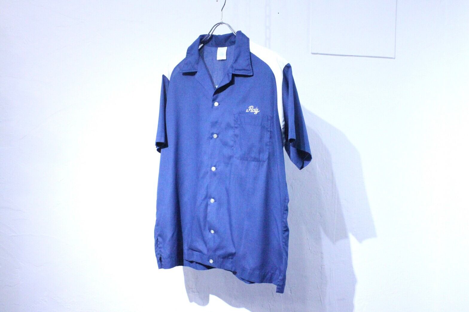 70s Hilton Bowling Shirt USA製