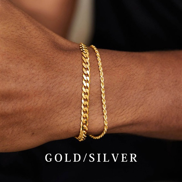 【20%OFF】Rope&Kihei Chain Bracelet SET