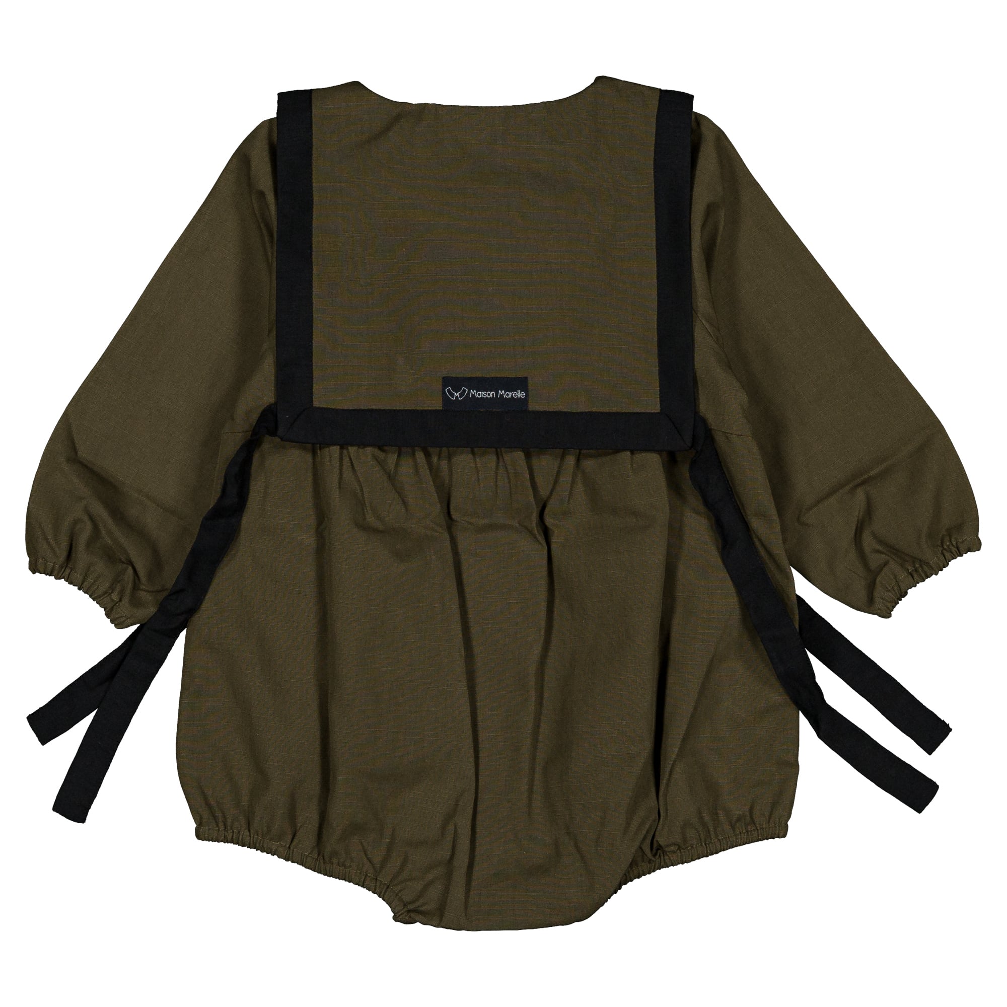 【予約/送料無料】Romper ALMA - green / Maison Marelle