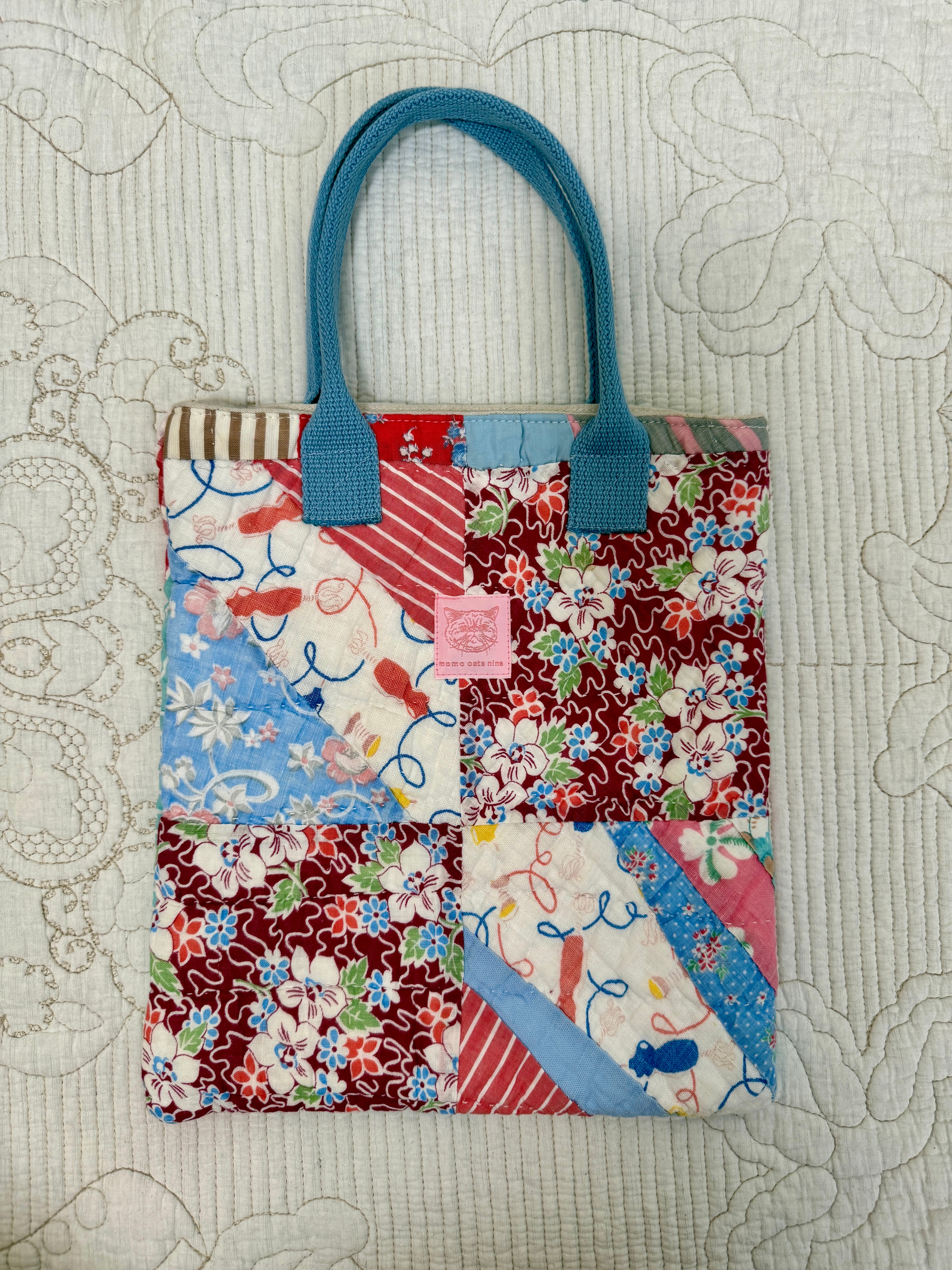 Antique Quilt Bag | momo cats nine