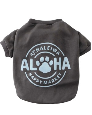 【HAREIWA】クールネックスウェット／足跡ALOHA(2color)