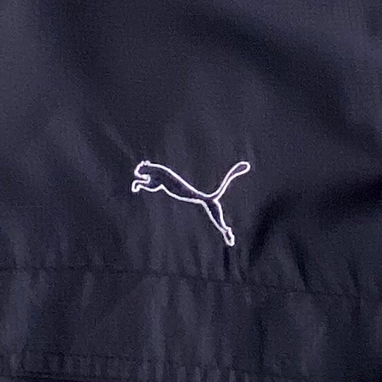 90年代 PUMA プーマ ワンポイントロゴ刺繍 ナイロンジャケット メンズ
