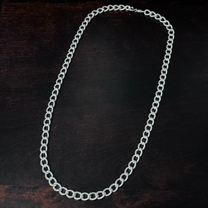 VINTAGE TIFFANY & CO. Rope Curb Chain Necklace Sterling Silver | ヴィンテージ ティファニー ロープ カーブ チェーン ネックレス スターリング シルバー