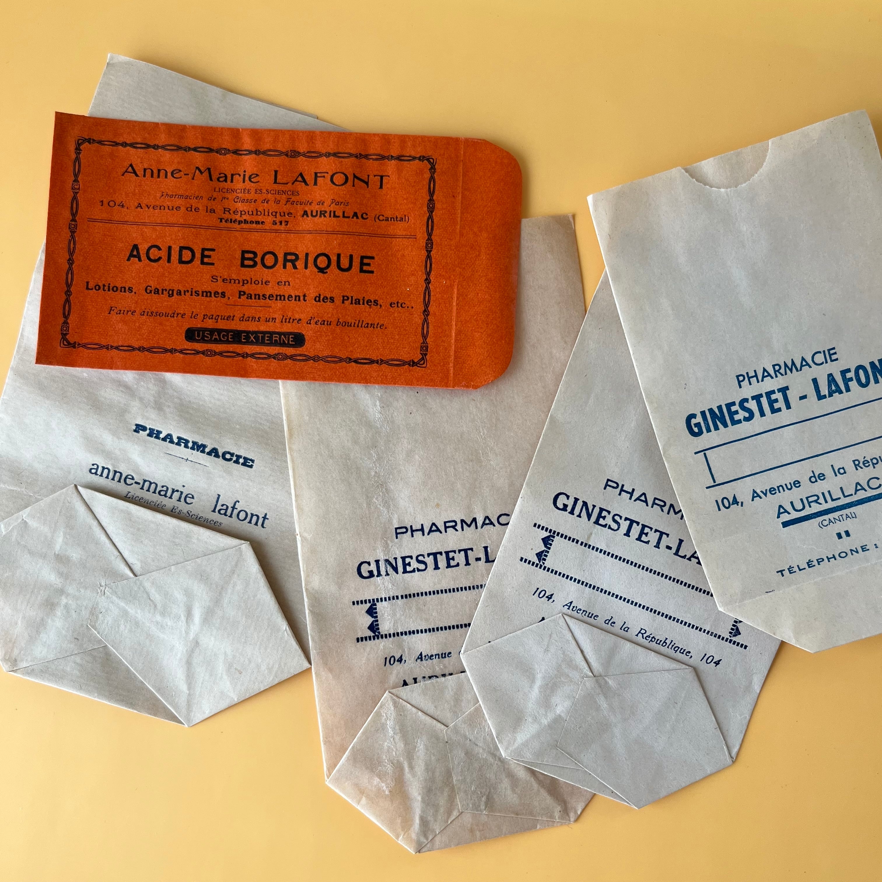 専用【紙物★B様】200枚 未使用 薬袋 古い フランス ヴィンテージ 紙物 83392b844d8d98beaaf3d7df36892d