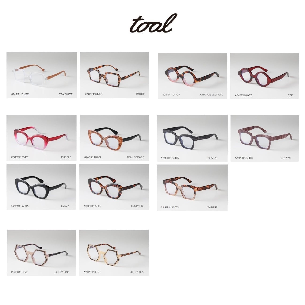 リーディンググラス】“tool” EYEGLASSWEAR - READING GLASSES 老眼鏡