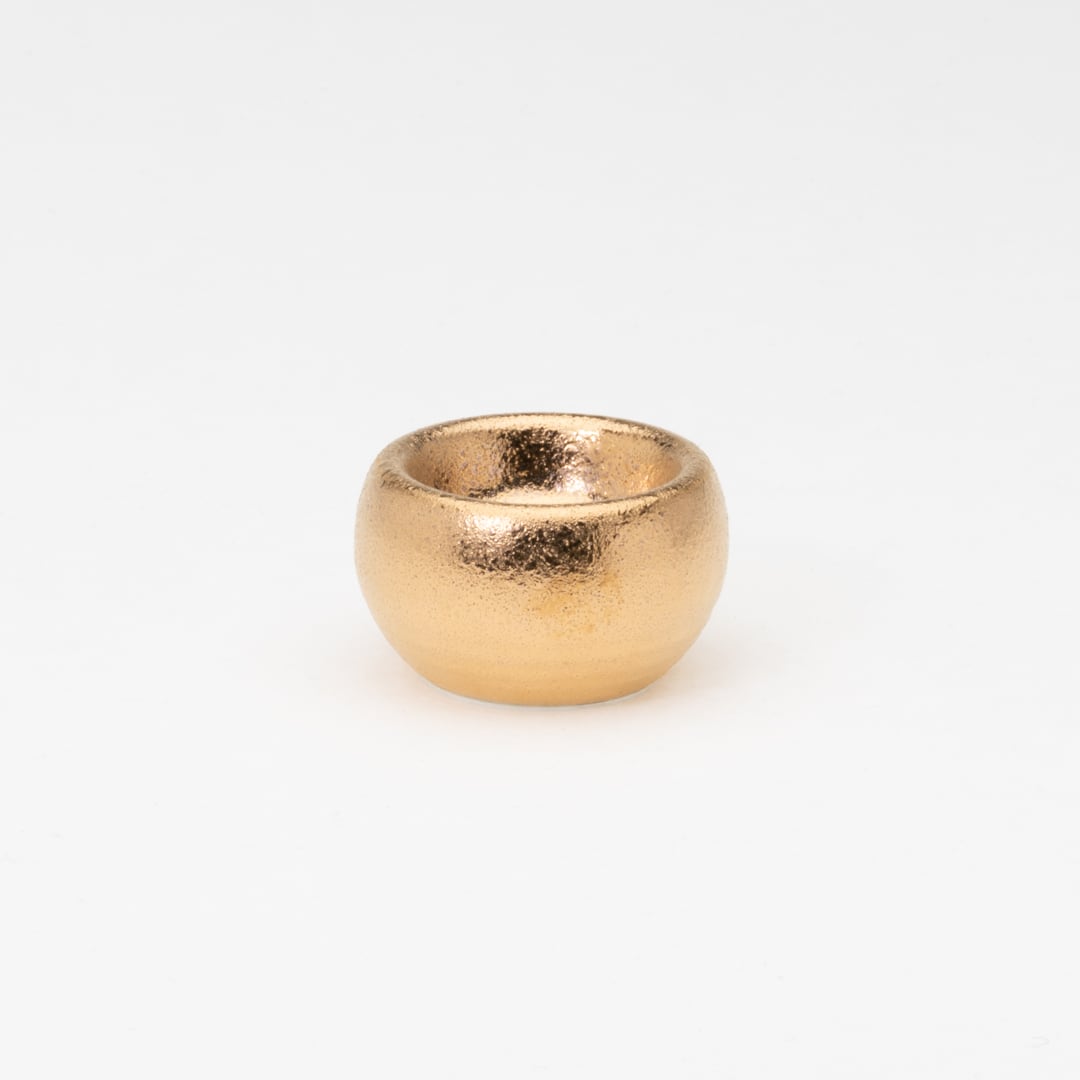 ゴールド仏飯器＜モダン仏具 単品 特別色＞【676-305】 | Ceramic Arte