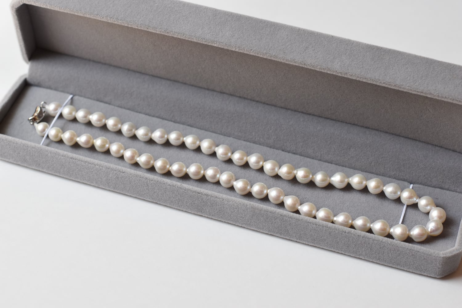 あこやパール】バロックパール ネックレス 6.5-7.3mm 3A 送料 あこやパール】バロックパール ネックレス 6.5-7.3mm 3A 送料