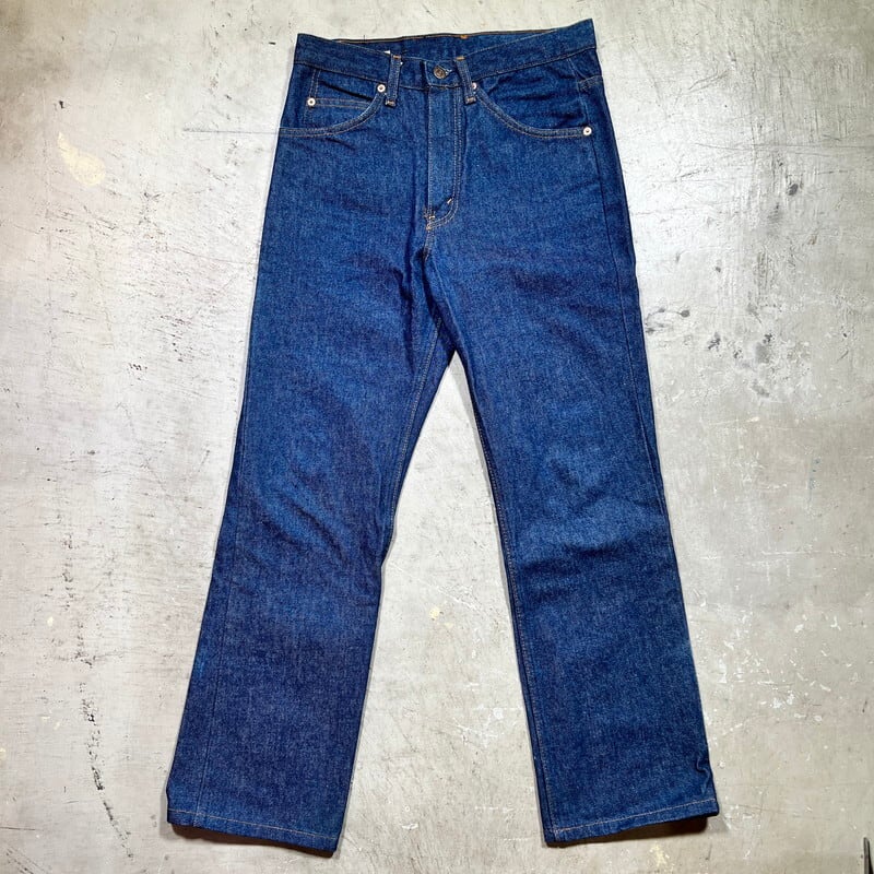 LEVI’S デニム オレンジタブ 80s フレアデニム ダメージ ブーツカット