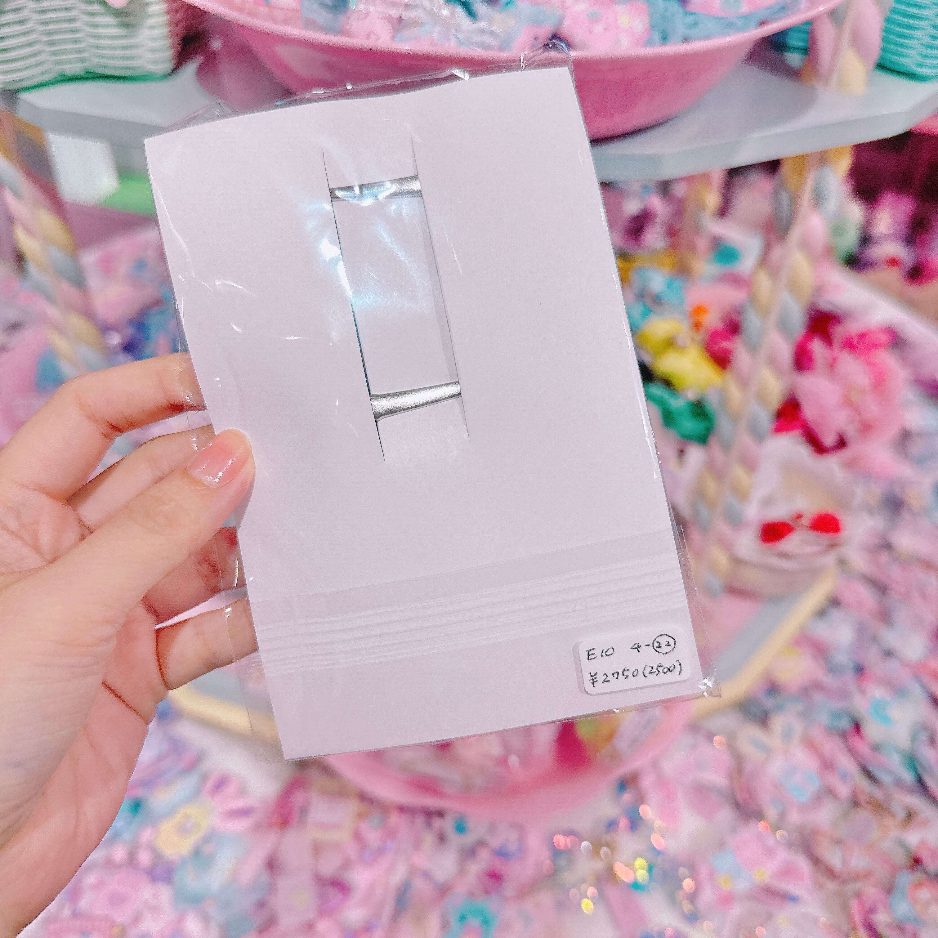 【E10】4-22ツインヘアクリップ