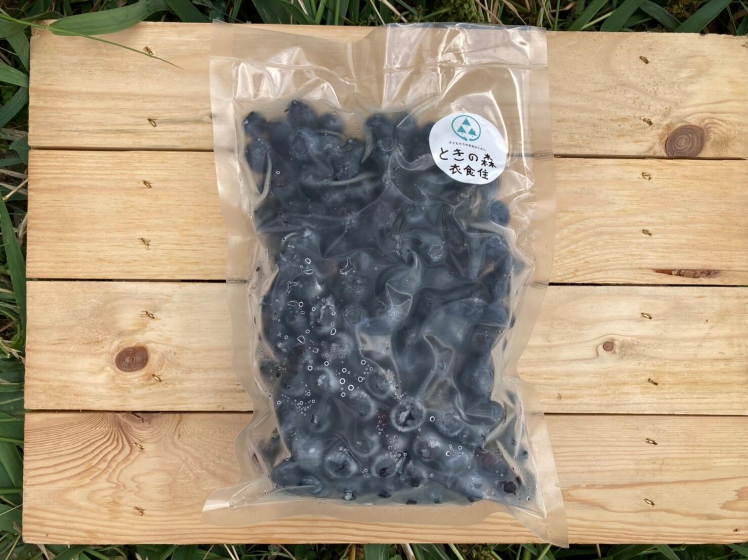 冷凍ブルーベリー 500g 北海道産の自然栽培作物をつかった加工品の製造 販売 ときの森 衣食住