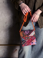 Kashmir embroidery bag