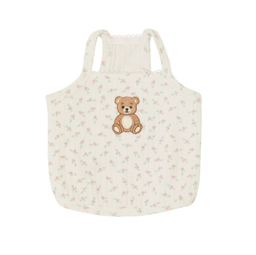予約【Sallys】Roony bear top (Rose Garden)