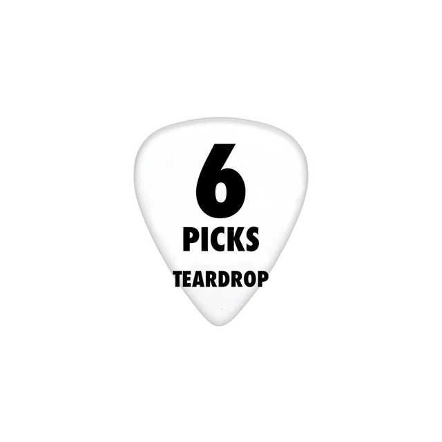 TEARDROP 6枚入り ( ¥92 / 1pick ) 【ECO PICK】