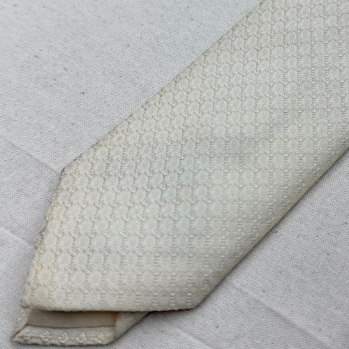 SILKY TIE 白ネクタイ　n-570