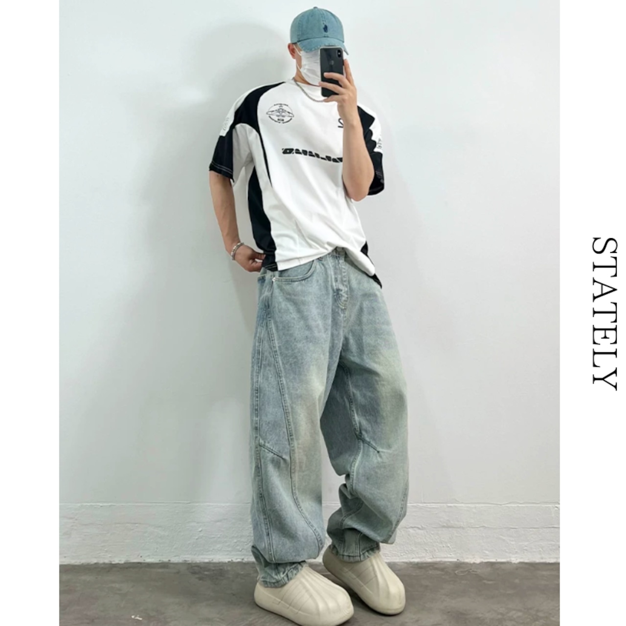 Curve Fade デニムパンツ_B207・画像4